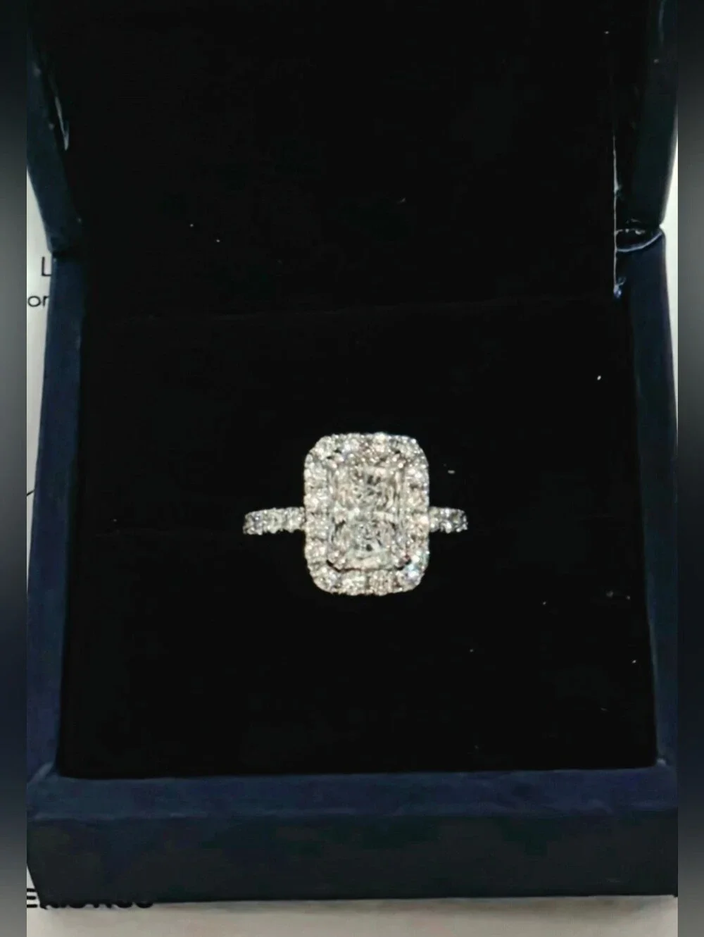 New 3.5ct Outstanding IGI Certified Lab Grown Diamond, 14k White Gold